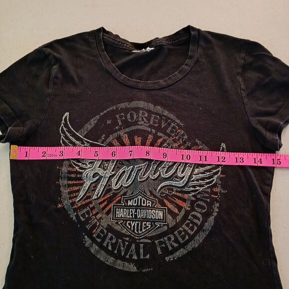 Harley-Davidson Forever Freedom Graphic Tee | Fits XS - Picture 4 of 8